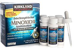 Kirkland minoxidil na 6 měsíců