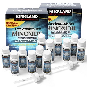 roční balení Minoxidilu Kirkladn Signature Extra Strenght for men